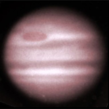 photo of Jupiter taken in 1890 at Lick Observatory